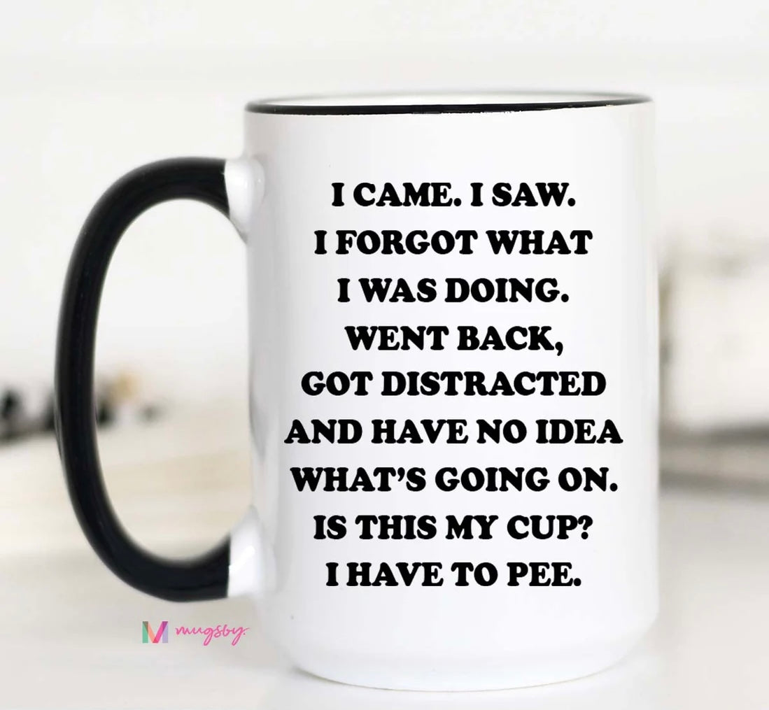 Forgot What I Was Doing Coffee Mug