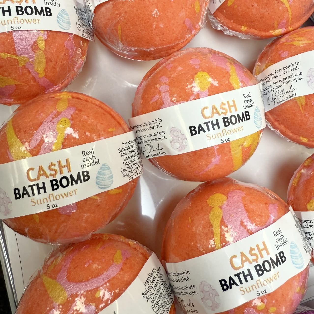 PRE-ORDER Easter Cash Money Bath Bombs