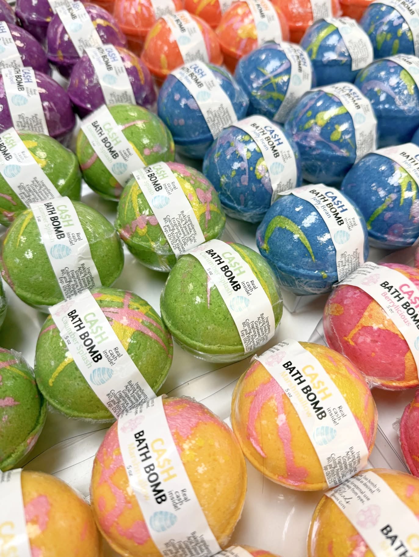 PRE-ORDER Easter Cash Money Bath Bombs