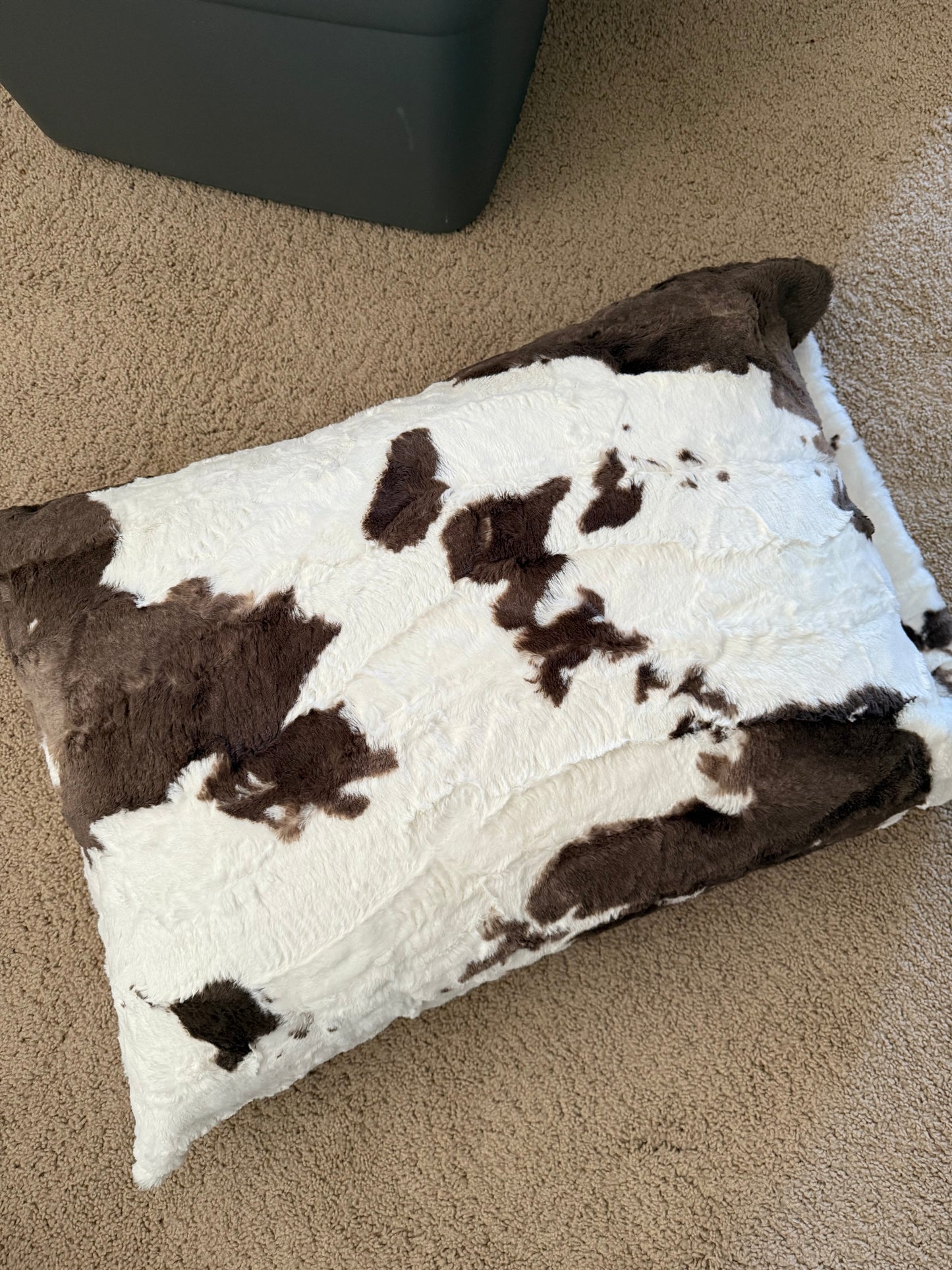 Brownie Calf Minky Standard Pillowcase