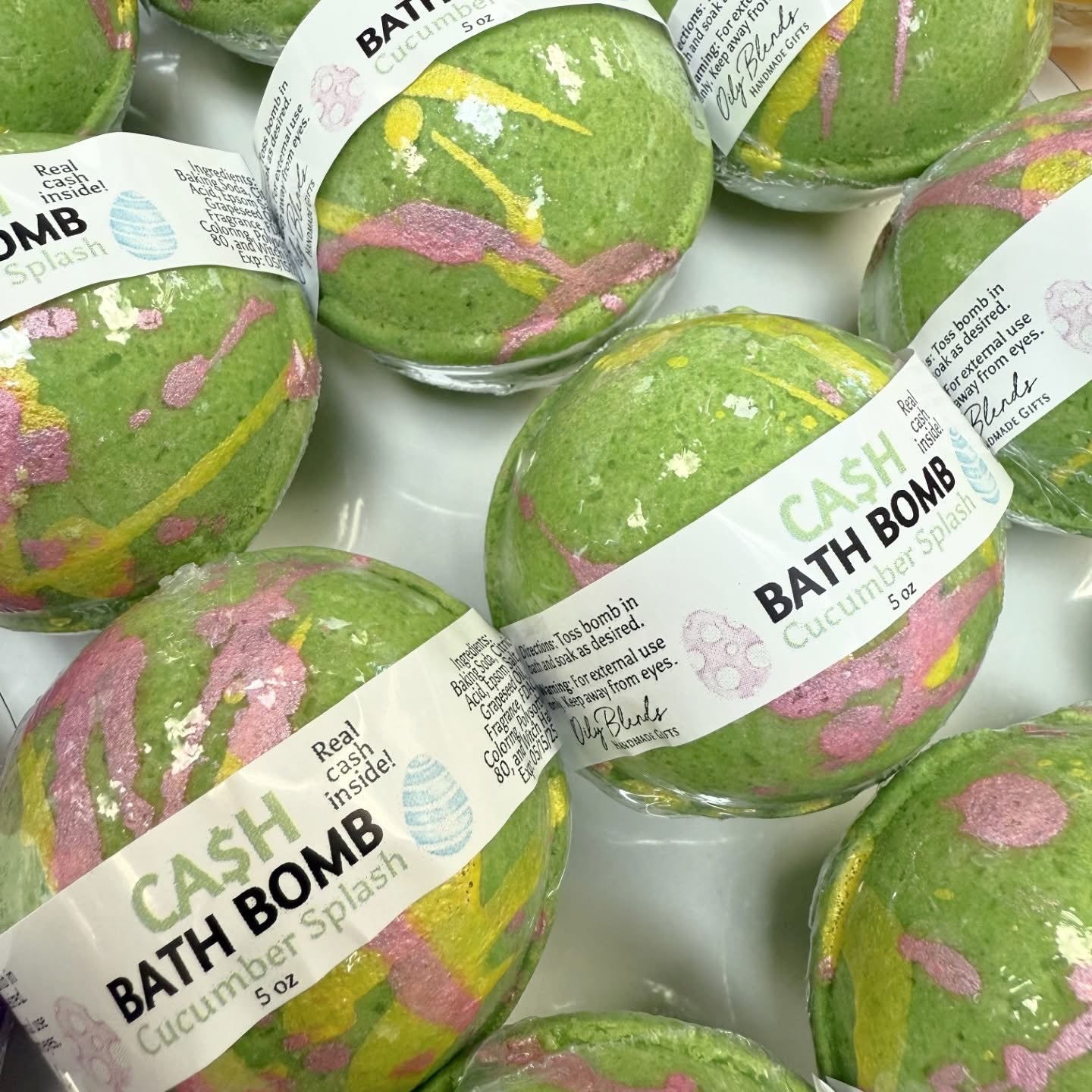 PRE-ORDER Easter Cash Money Bath Bombs