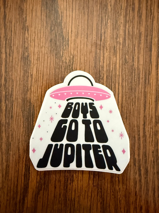 Boys Go To Jupiter Sticker Decal