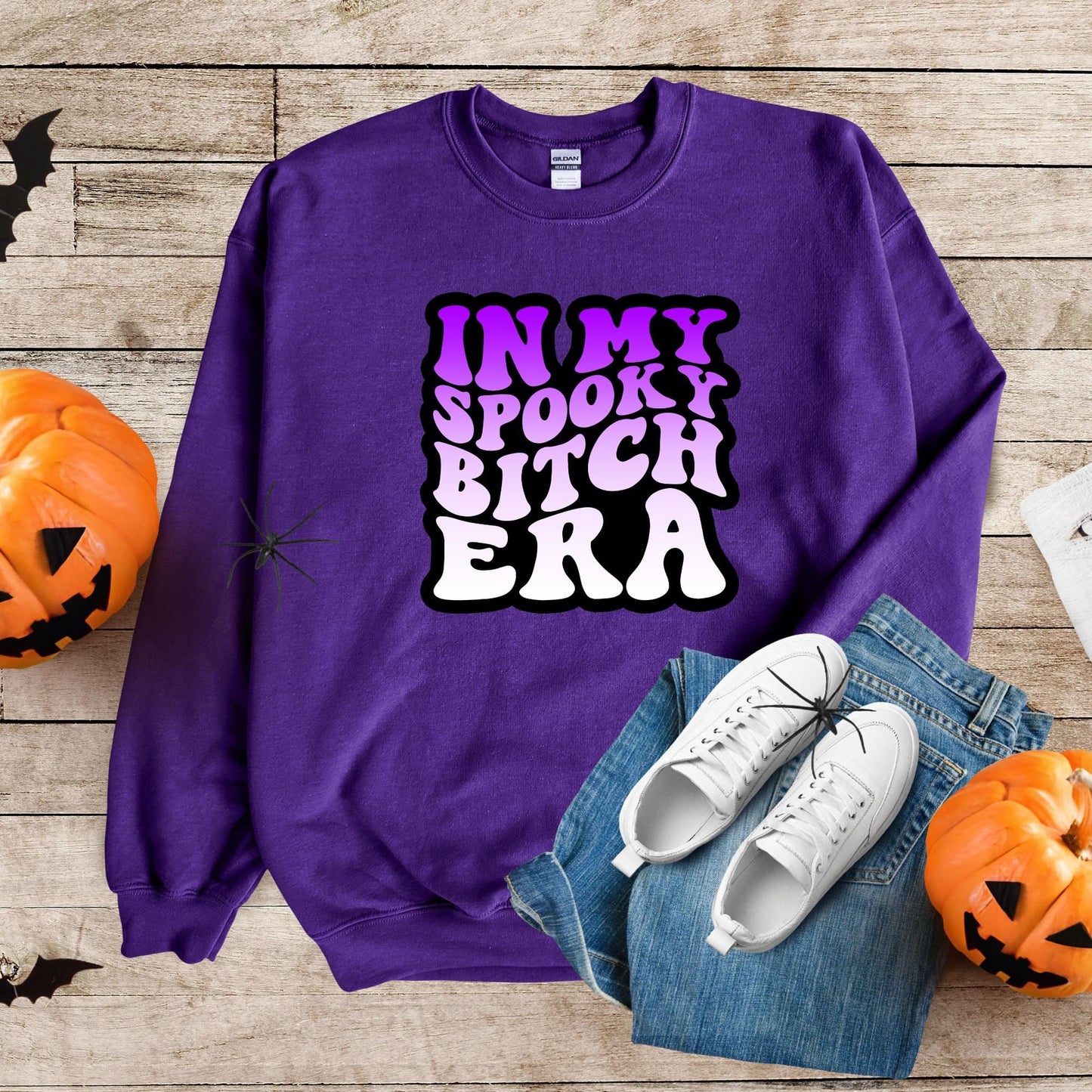 Retro Spooky Bitch Era Graphic Tee & Sweatshirt