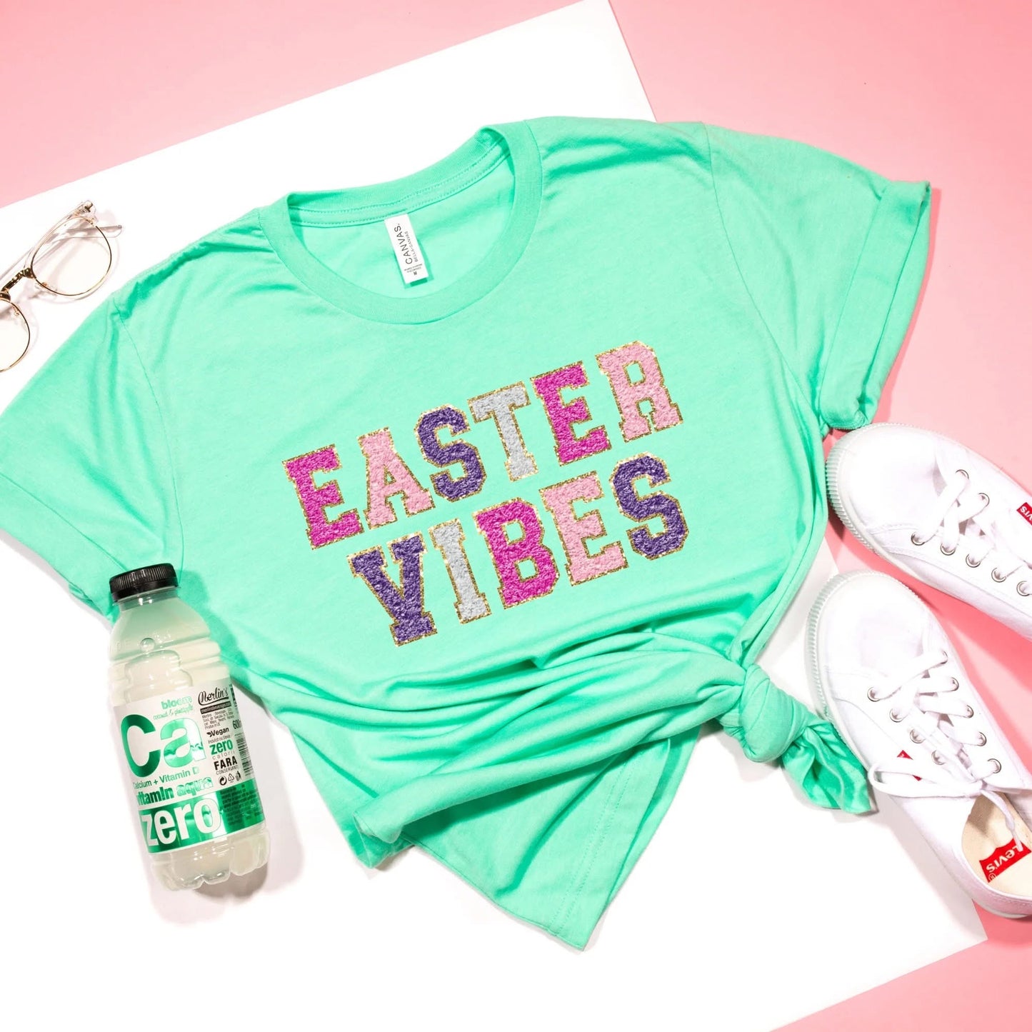 PRE-ORDER Easter Vibes Patch Graphic Tee & Sweatshirt - Adult & Kids