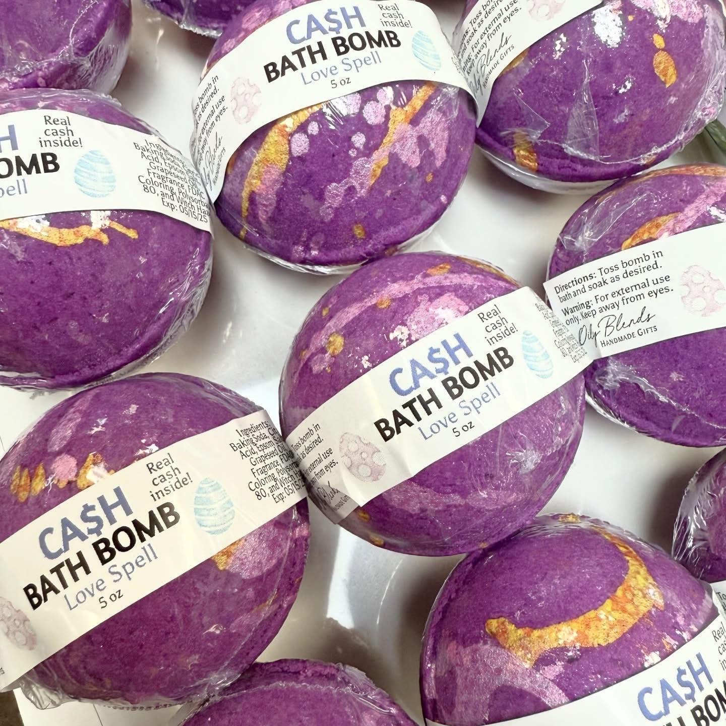 PRE-ORDER Easter Cash Money Bath Bombs