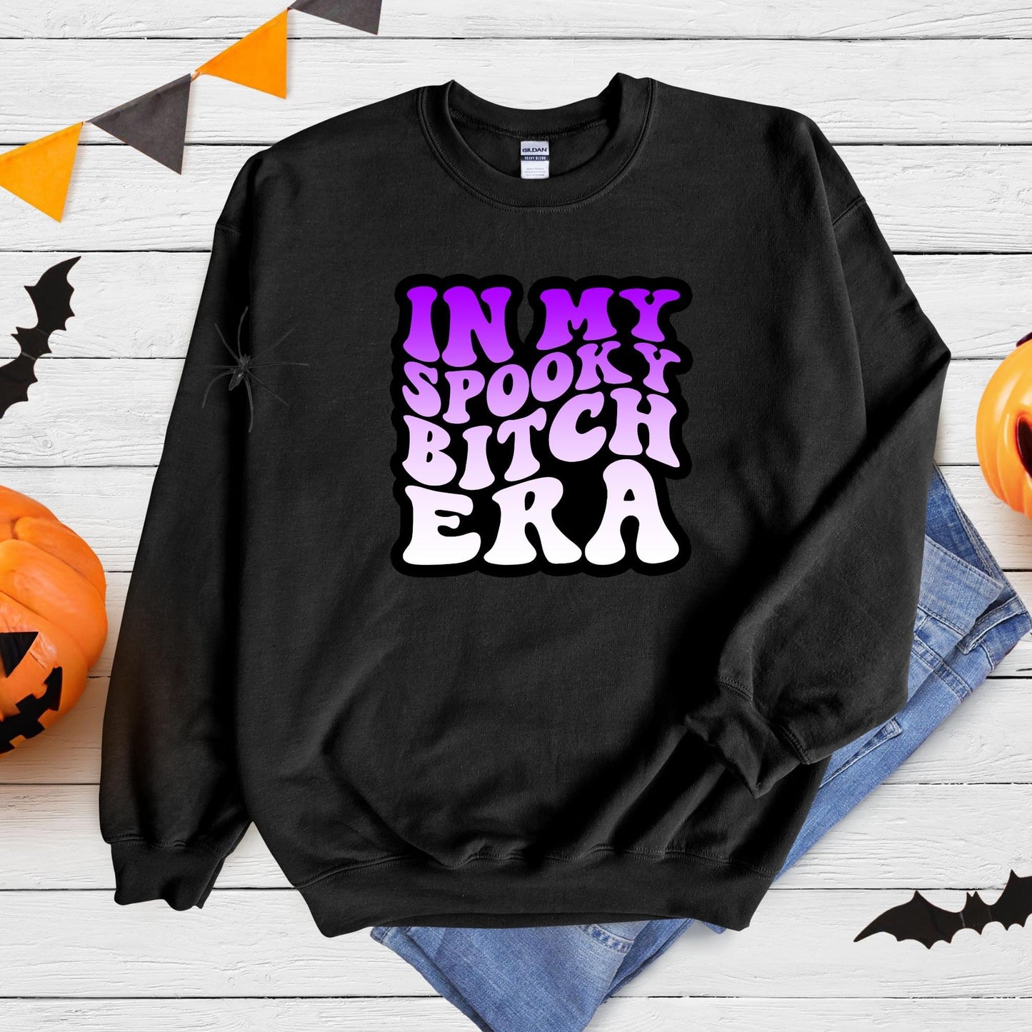 Retro Spooky Bitch Era Graphic Tee & Sweatshirt