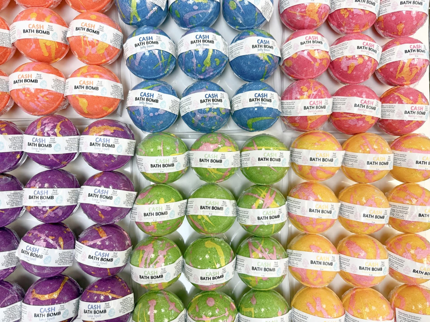 PRE-ORDER Easter Cash Money Bath Bombs