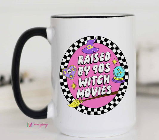 Raised on 90s Witch Movies Coffee Mug