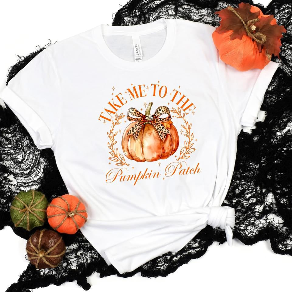 Take Me To The Pumpkin Patch Graphic Tee