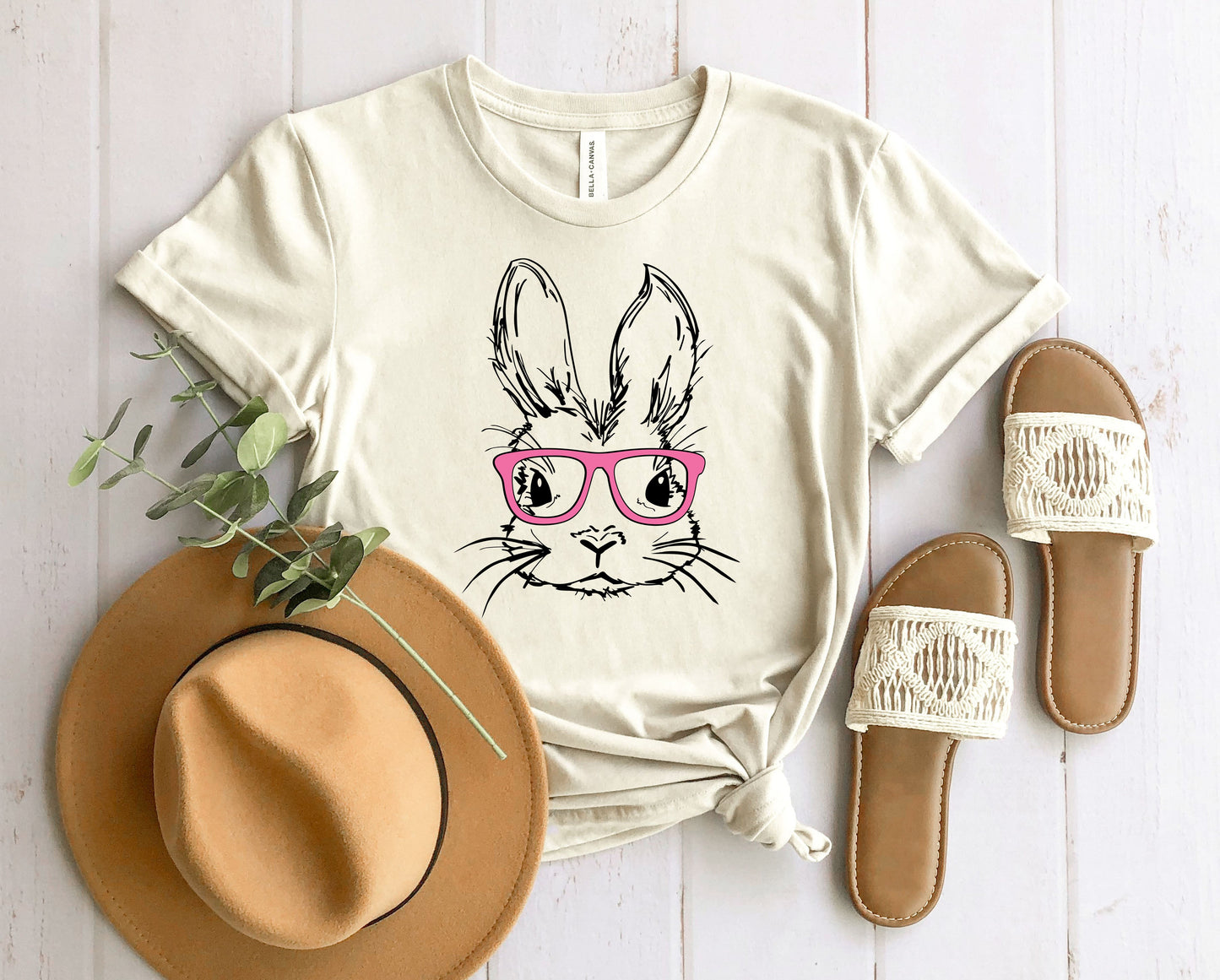 PRE-ORDER Bunny with Glasses Graphic Tee